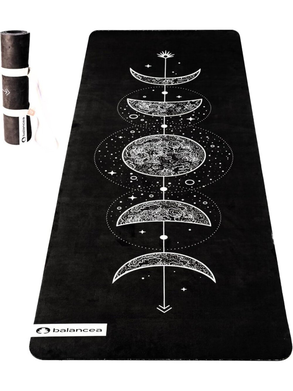 New Yoga Mat With Strap 5mm Non Slip Suede & TPE Eco-Friendly Fitness & Exercise